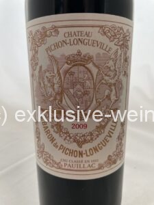 Pichon Longueville Baron 2009 Label front