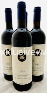 Sassicaia 2013 4 bouteilles