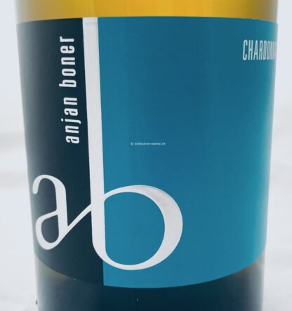Anjan Boner Chardonnay 2021 Label