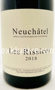 Domaine de la Rochette Jacques Tatasciore Les Rissieux 2018 Label