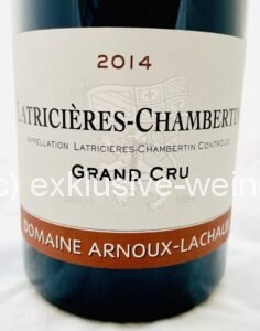 Domaine Arnoux Lachaux Latricières Chambertin Grand Cru 2014 Magnum label front