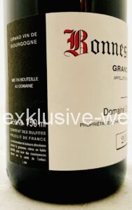 Roumier Bonnes Mares Grand Cru Label Side