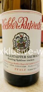 Koehler Ruprecht Riesling Spätlese trocken 2019 Label
