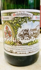 Maximin Grünhäuser Abtsberg Riesling Spätlese 2015 Front Label