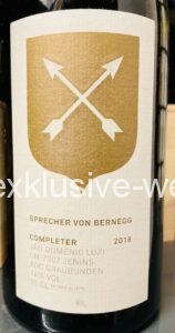 Sprecher von Bernegg Completer 2018 Label