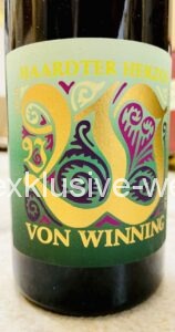 Von Winning Haardter Herzog Riesling 2020 front label