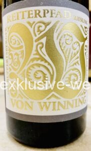 Von Winning Ruppertsberger Reiterpfad Riesling 2020 Front Label