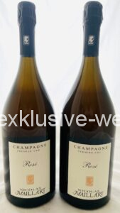 Champagne Nicolas Maillart rosé Magnum two bottles