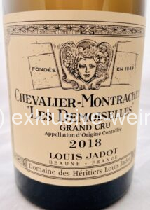 Louis Jadot Chevalier Montrachet Les Demoiselles Grand Cru 2018 Label