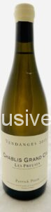Patrick Piuze Chablis Grand Cru les Preuses 2019 bouteille