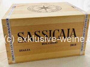 Sassicaia 2015 owc ohk cbo 2