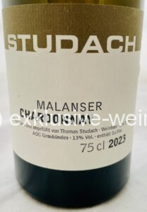Studach Chardonnay 2023 label