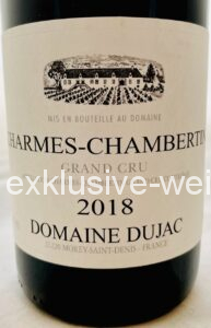 Domaine Dujac Charmes-Chambertin grand cru 2018 label front