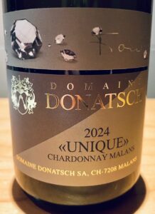 Donatsch Chardonnay Unique 2024 front label 2