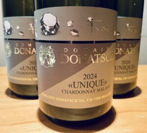 Donatsch Chardonnay Unique 2024 front label