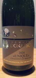Donatsch Chardonnay Unique 2024 label 2