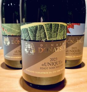 Donatsch Pinot Noir Unique 2023 trio