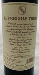 Montevertine Le Pergole Torte 2022 Label back 2