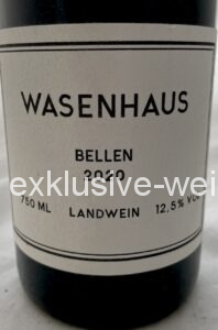 Wasenhaus Spätburgunder Bellen 2020 Label front