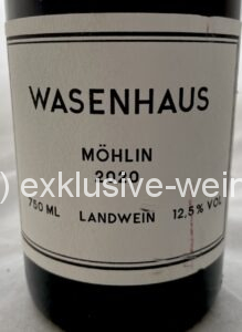 Wasenhaus Spätburgunder Möhlin 2020 label front