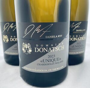 Domaine Donatsch Chardonnay Unique 2023 Magnum Bottle Trio Label