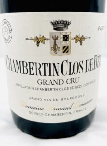 Armand Rousseau Chambertin Clos de Beze Grand Cru 2016 Label 2