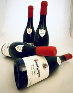 Domaine Fourrier Pinot Noir Vieilles Vigne Bourgogne 2023 Bottles Stack