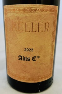 Keller Abtserde 2022 Label front