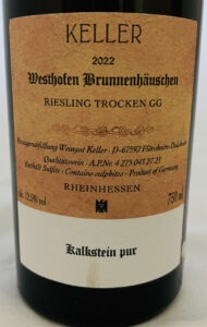 Keller Abtserde 2022 back label